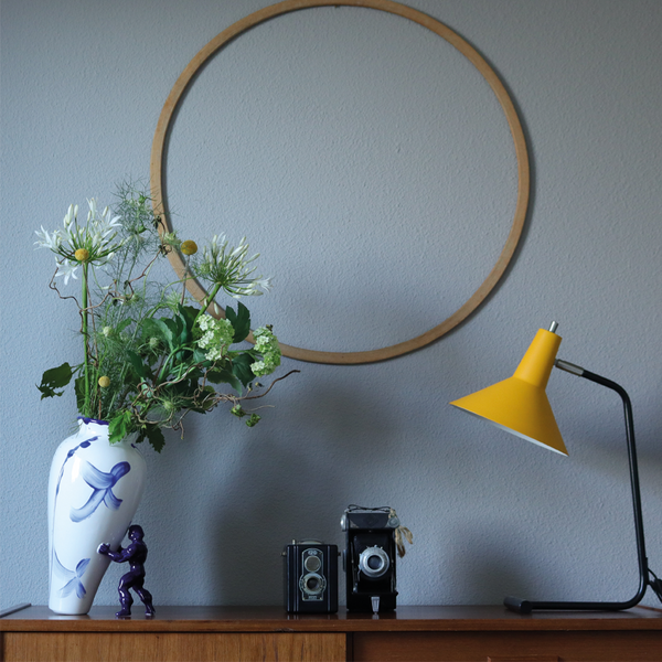My Superhero Vase <br> Glossy Dutch Blue <br> (H 37) cm