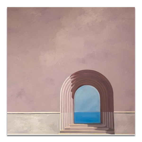 Open Door. Spain. Collection Pearl Morning <br> (H 100 x L 100) cm
