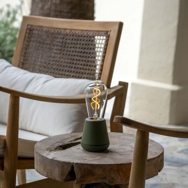 Humble One <br> Rechargeable Table Lamp <br> Moss