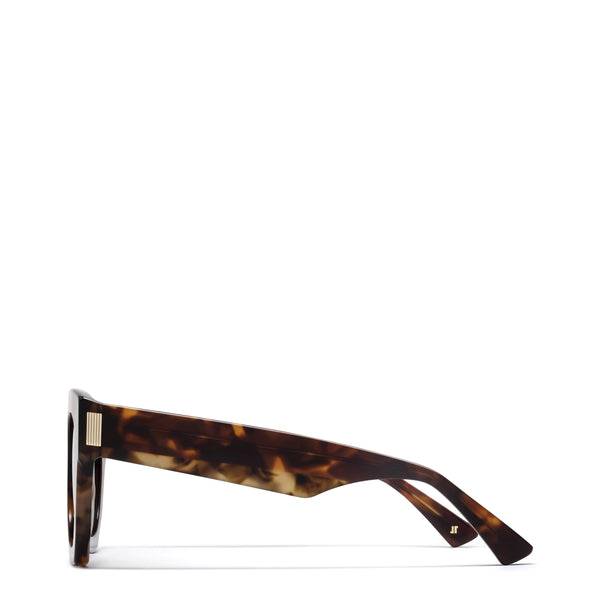 The Swirl <br> Tortoise Frame <br> Gradient Brown Lenses