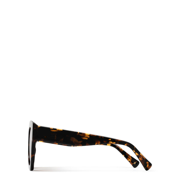 The Swirl <br> Tortoise Frame <br> Brown Lenses