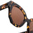 The Swirl <br> Tortoise Frame <br> Brown Lenses