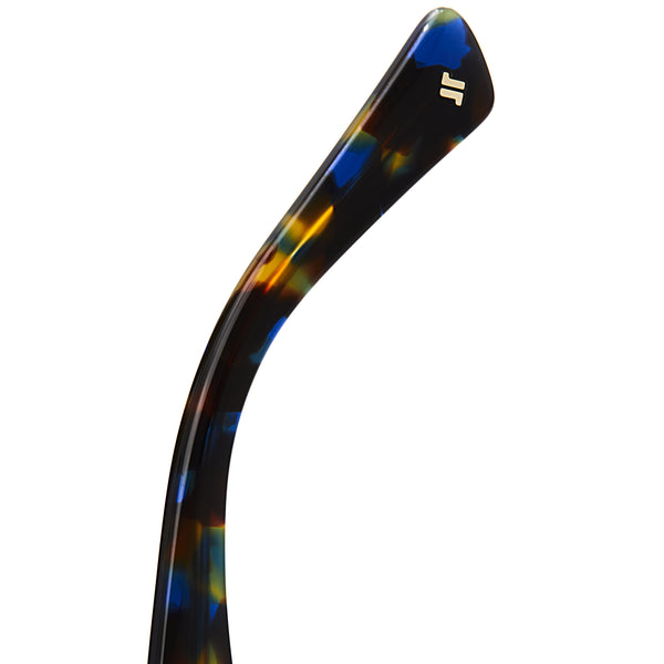 The Level Up <br> Blue Tortoise Frame <br> Gradient Brown Lenses