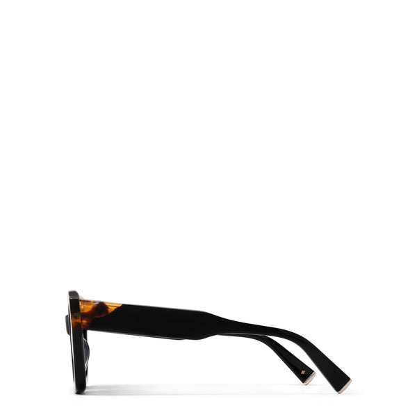 The Rita <br> Black Frame <br> Smoke Black Lenses