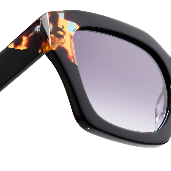 The Rita <br> Black Frame <br> Smoke Black Lenses