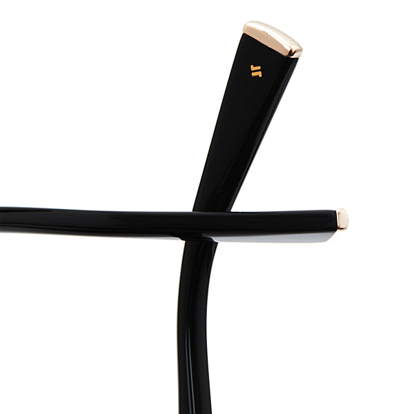 The Rita <br> Black Frame <br> Smoke Black Lenses