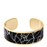 Peony Cuff <br>
Black