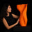 The Core Vase <br> 
Flame Orange
<br> (L 20 x W 44 x H 56) cm