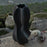 The Flux Vase <br> 
Cosmic Black
<br> (L 24.5 x W 26 x H 56.5) cm