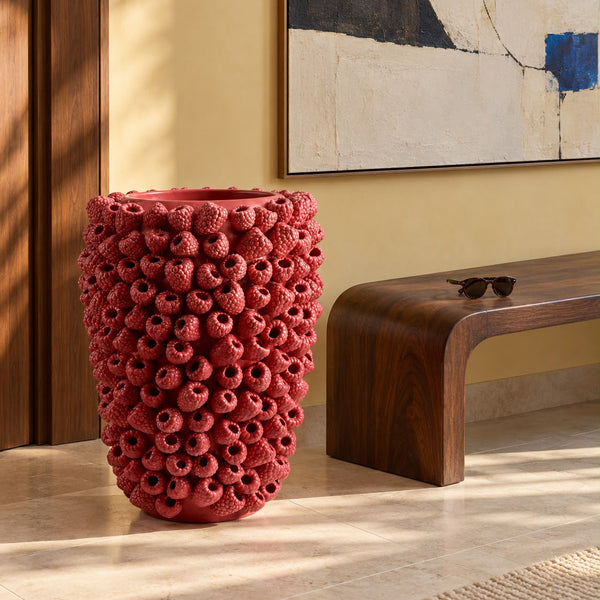 Raspberry Vase <br> (Ø 56 x H 78) cm