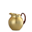 Plutone Pitcher <br> Gold <br> 1.4 Liters