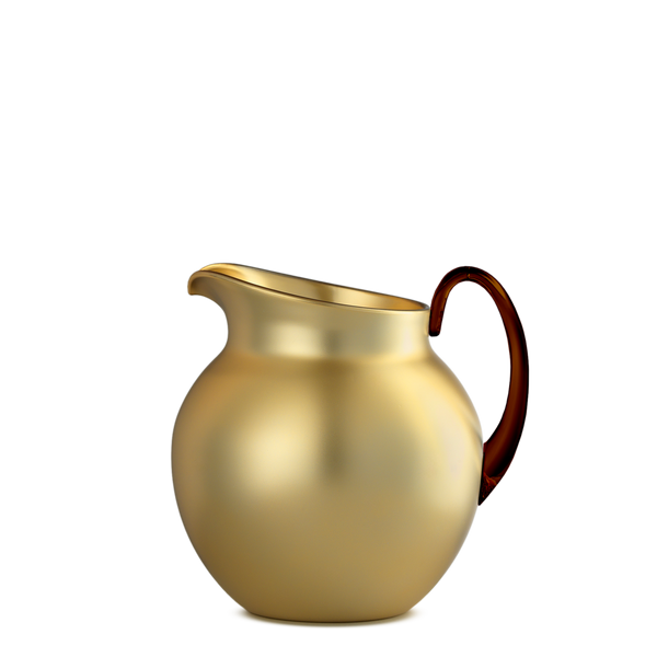 Plutone Pitcher <br> Gold <br> 1.4 Liters