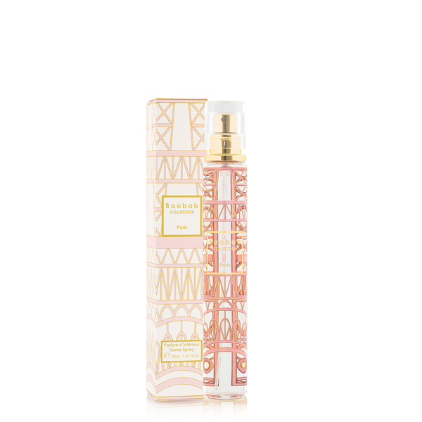 My First Baobab Paris Home Spray <br> 
Glycine, Mimosa, Lime Blossom <br> 
44 ml