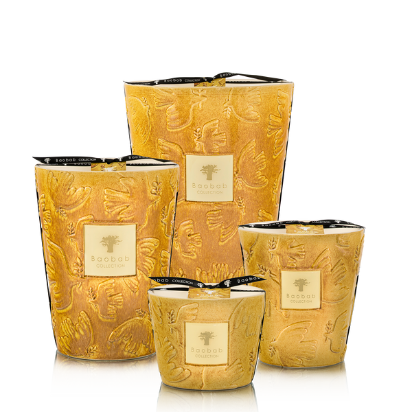 Paz Dove Candle <br> Bergamot, Green Tea, Musk <br> Limited Edition <br> (H 10) cm