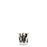 Pearls Black Candle<br> Rose and Ginger<br> (H 8) cm