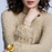 Peony Cuff<br> Beige Mastic