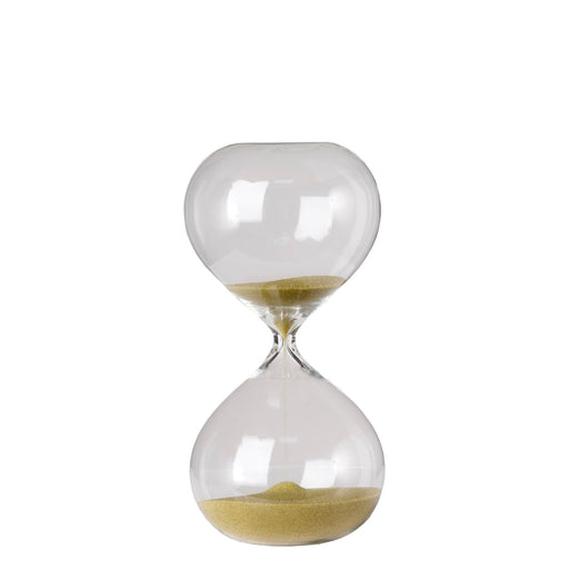 30 min Sandglass <br> Gold <br> (Ø 10 x H 20) cm