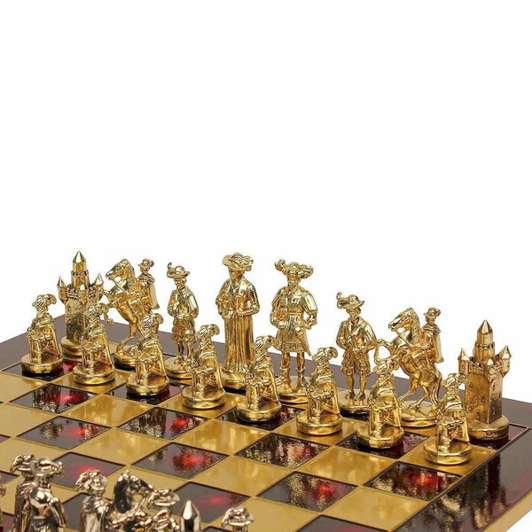 Chess Set <br> Medieval Knights <br> (44 x 44) cm