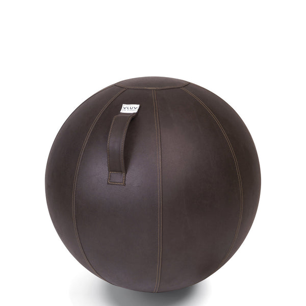 VEEL Leather Seating Ball <br> Mokka <br> (Ø 60-65) cm
