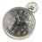 Eye of Time Clock Silver <br> (Ø 10 x H 11.5) cm