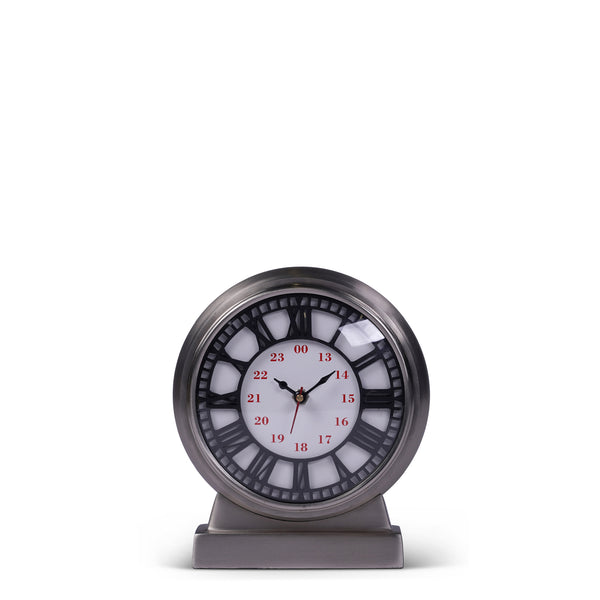 Waterloo Desk Clock <br> (L 19 x H 21) cm