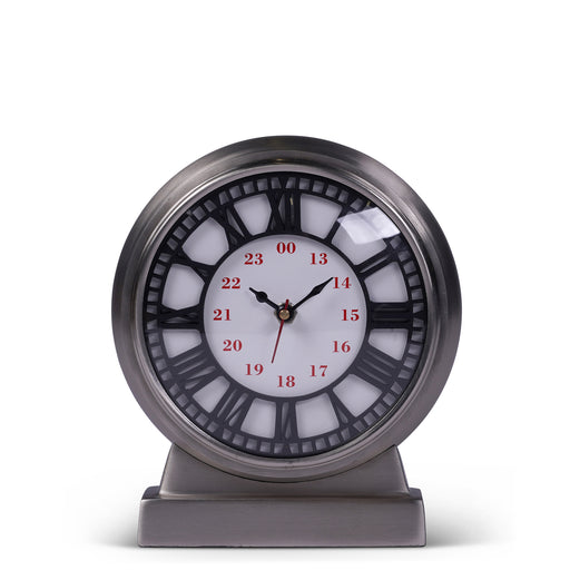 Waterloo Desk Clock <br> (L 19 x H 21) cm