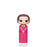 Elton Pink Outfit Kokeshi Doll <br>
(H 21.5) cm