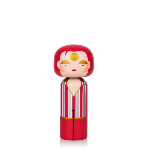 Ziggy Stardust Kokeshi Doll <br>
(H 21.5) cm
