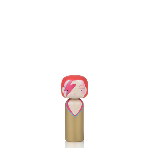 Aladdin Sane Kokeshi Doll <br>
(H 14.5) cm