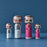 Elton Pink Outfit Kokeshi Doll <br>
(H 14.5) cm