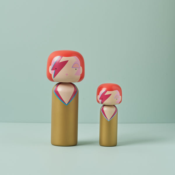 Aladdin Sane Kokeshi Doll <br>
(H 21.5) cm