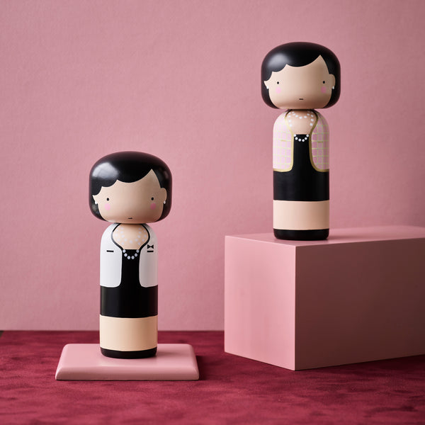 Coco Kokeshi Doll <br>
(H 21.5) cm