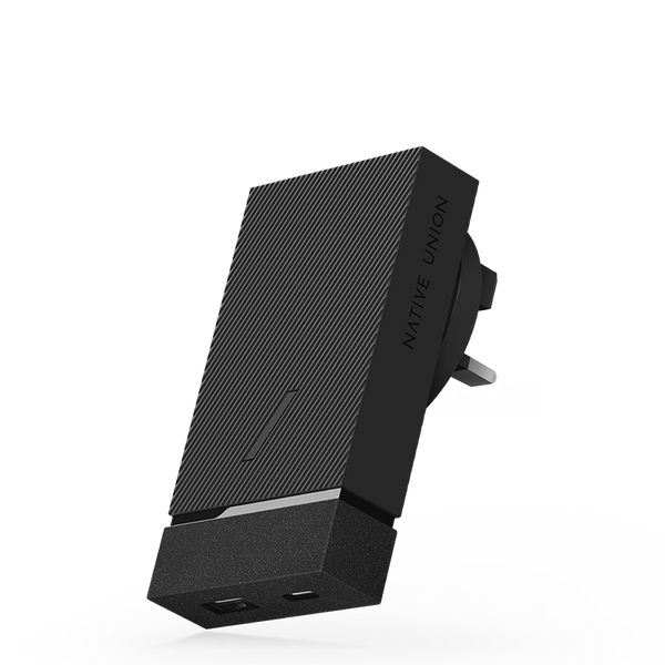 Smart Charger PD 18W <br> 2-Port PD Wall Charger <br> Slate