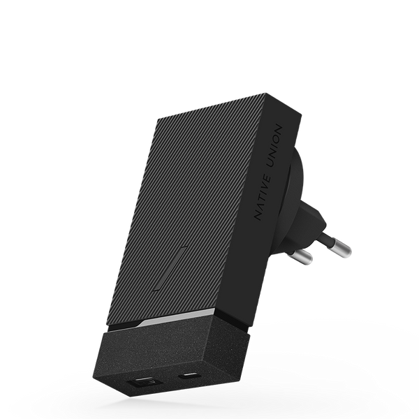 Smart Charger PD 18W <br> 2-Port PD Wall Charger <br> Slate