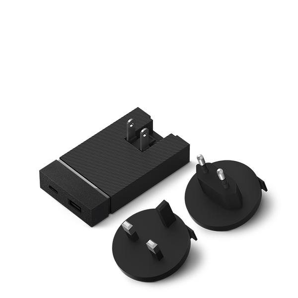 Smart Charger PD 18W <br> 2-Port PD Wall Charger <br> Slate