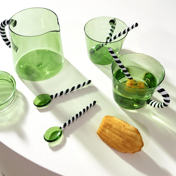 Duet Glass <br> 
Green <br> 
Set of 2