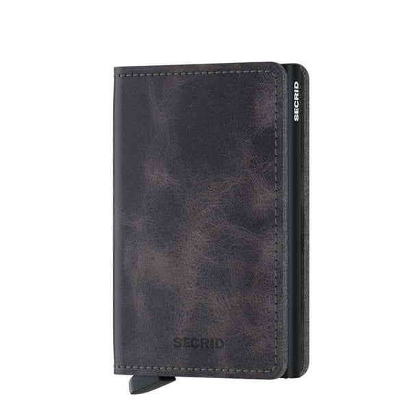 Slimwallet <br> Vintage Grey Black