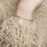 Peony Cuff<br> Beige Mastic