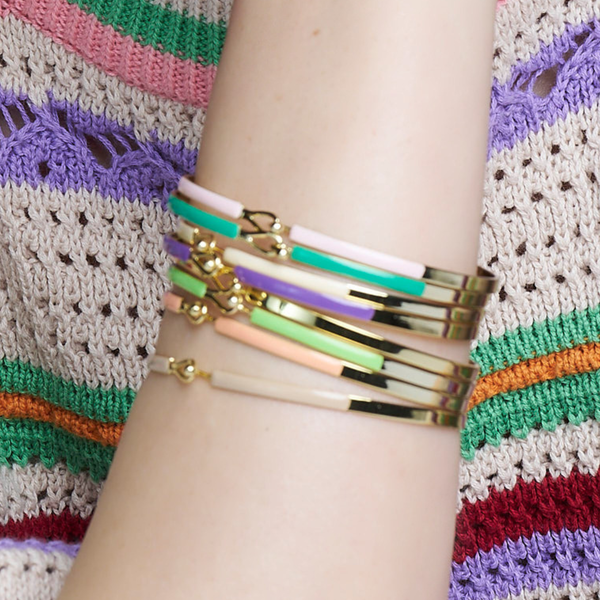 Lily Bracelet<br> Cotton Pink <br> (14-16) cm