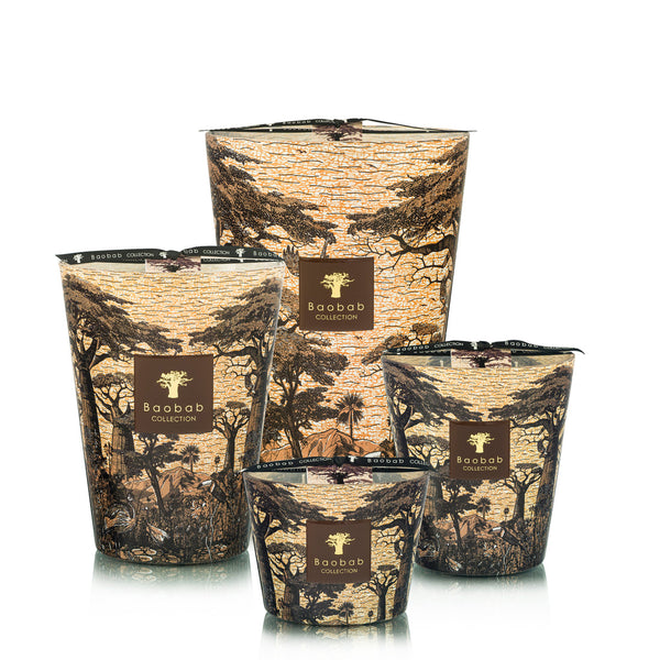 Sacred Trees Mankono Candle <br>
Cinnamon, Almond, Cedarwood
<br> (H 16) cm