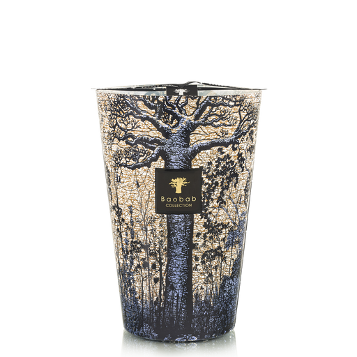 Sacred Trees Seguela Candle <br> 
Cedar, Incense, Eucalyptus Wood
 <br> Limited Edition <br> 
(H 35) cm