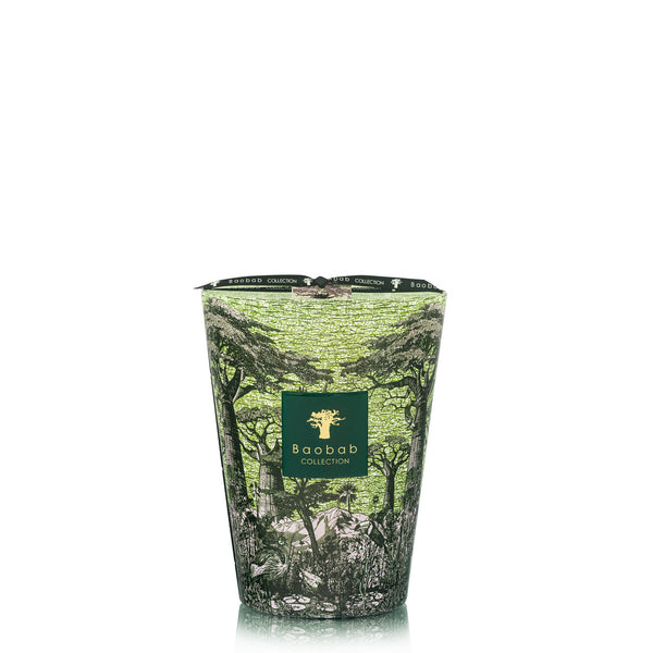 Sacred Trees Touba Candle <br>
Verbena, Lavender, Cedarwood
<br> (H 24) cm