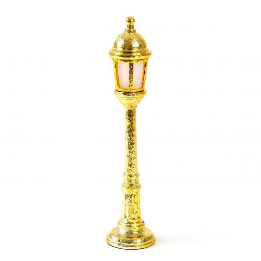 Street <br> Rechargeable Gold Lamp <br> (Ø 10 x H 42) cm