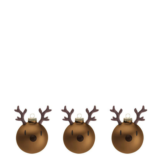 Mini Reindeer Ornament <br> Copper