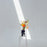 My Superhero Vase <br> Glossy Blue and 24 Carats Gold <br> (H 15) cm