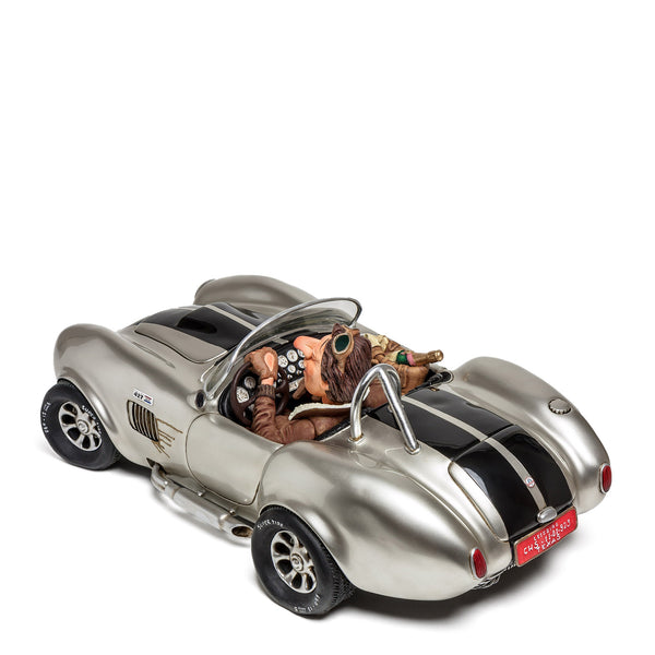 The Shelby Cobra Silver <br> (L 32 x H 11.5) cm