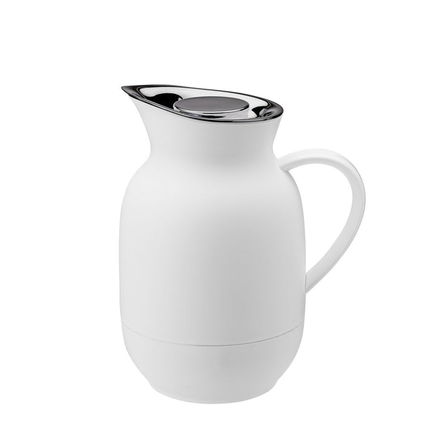 Amphora Vacuum Coffee Jug <br> Soft White <br> 1 Liter