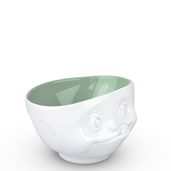 White / Pine Green Bowl <br> Tasty <br> 500 ml