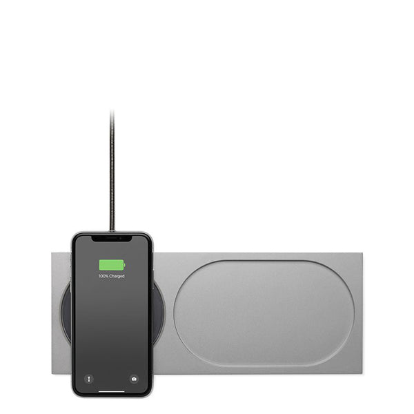 Native Union Silver Block Wireless Charger Nu X Tom Dixon