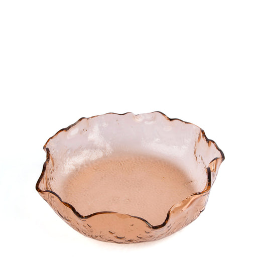Round Platter <br> Amber <br> (Ø 35 x H 12) cm